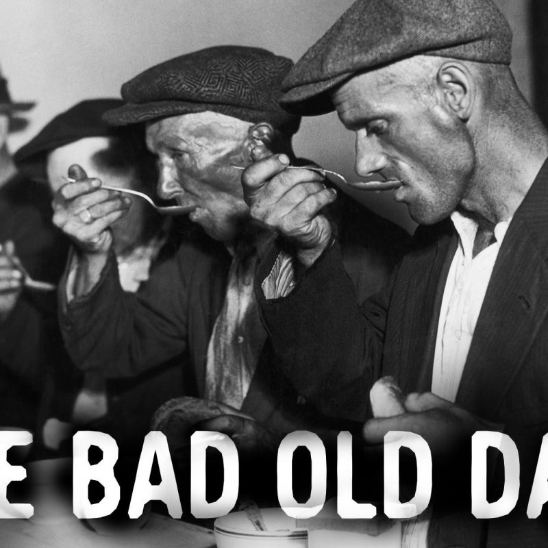 Bad old days. Великая депрессия стекло. old bad. judy roderick bill szymczyk.